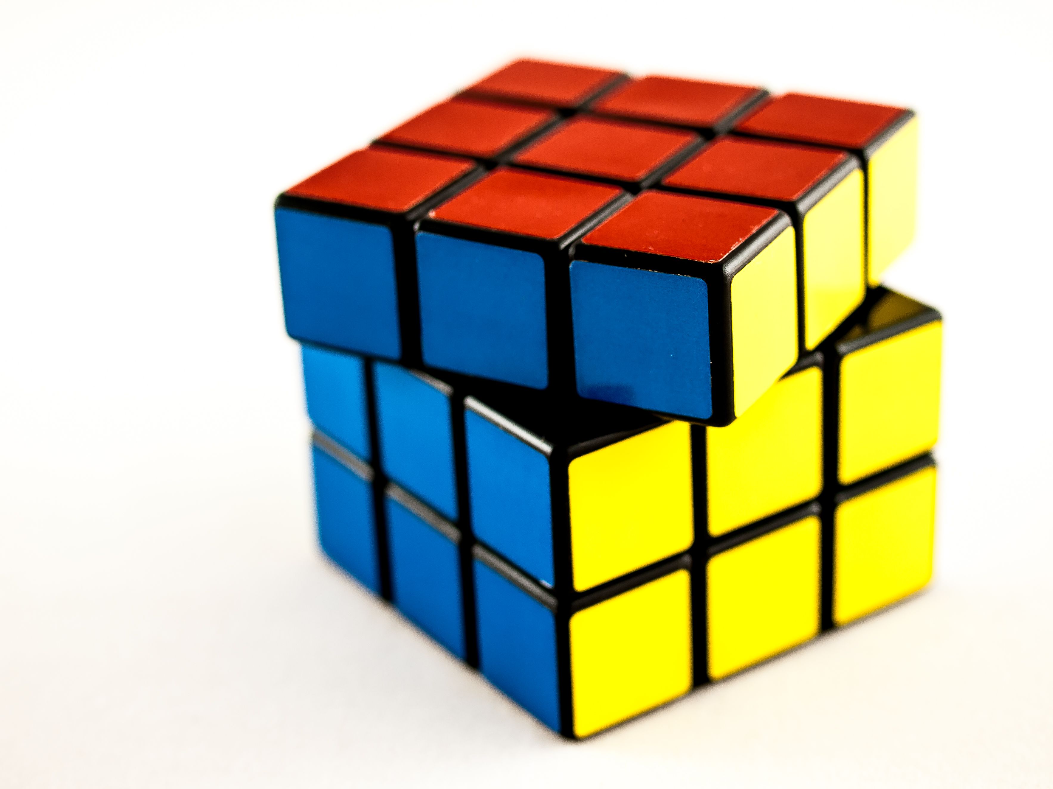 Rubik's Cube - gros plan